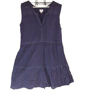 Old Navy Women's Sleeveless Navy Dress With Lace Detail XXL